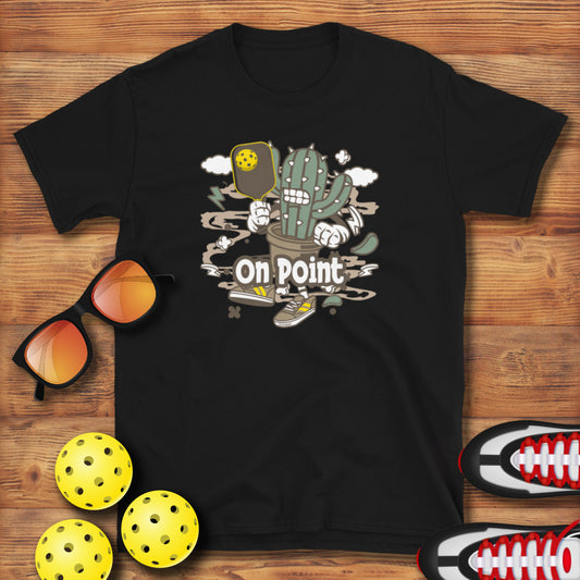 Retro-Vintage Fun Pickleball "Are You On Point" Men's T-Shirt