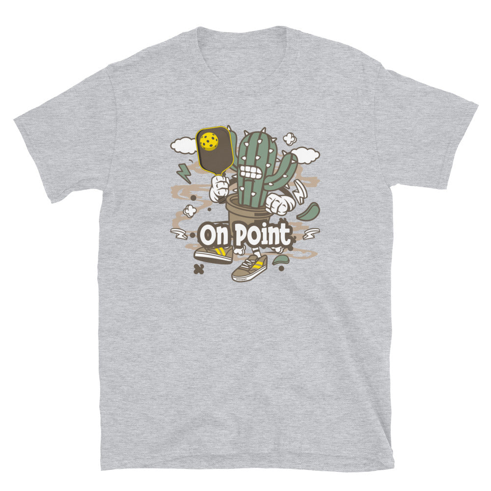 Retro-Vintage Fun Pickleball "Are You On Point" Men's Sport Grey T-Shirt