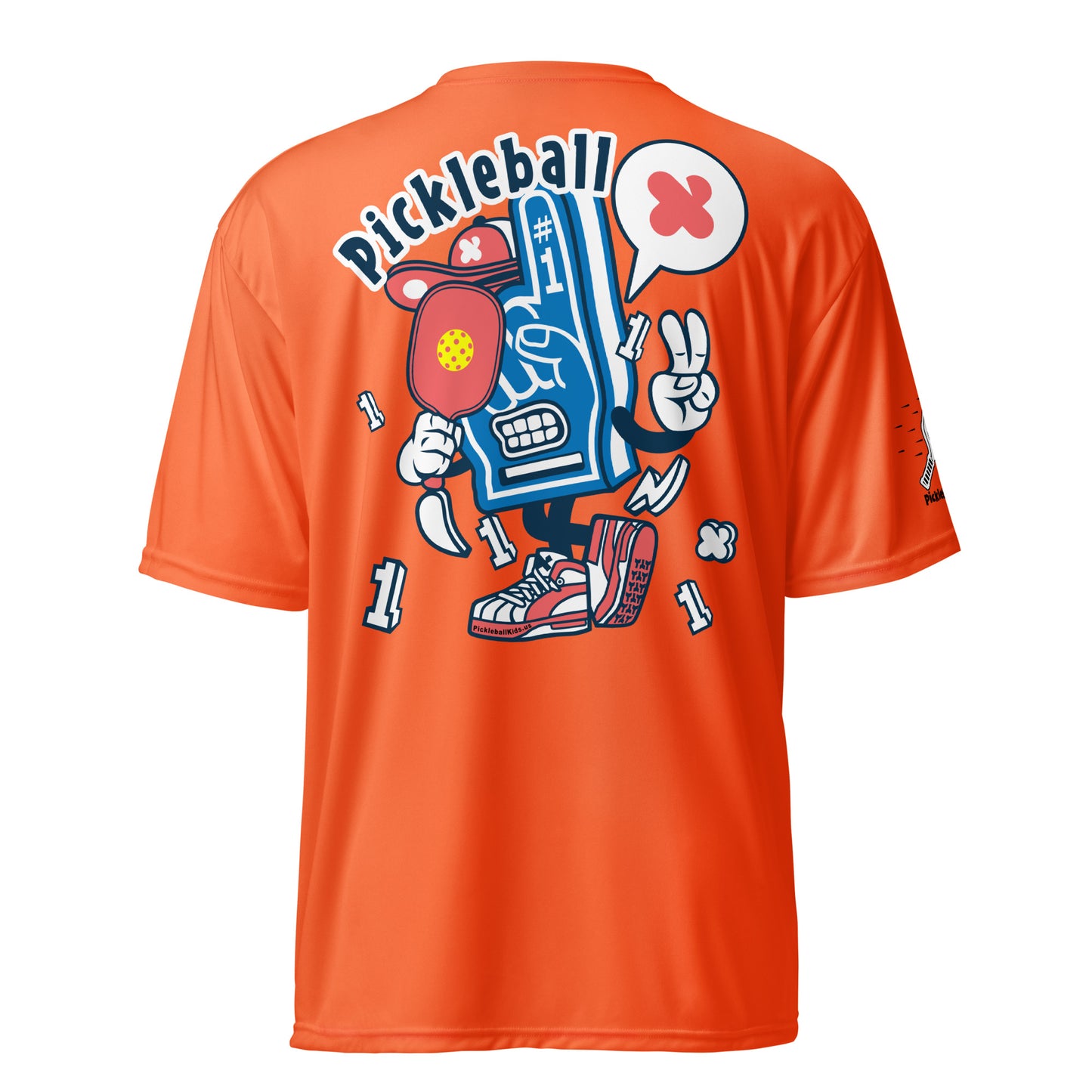 "Pickleball is Number One" Unisex Performance Crew Neck T-Shirt