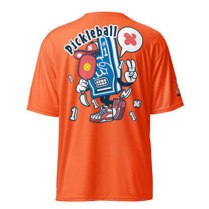 "Pickleball is Number One" Unisex Performance Crew Neck T-Shirt