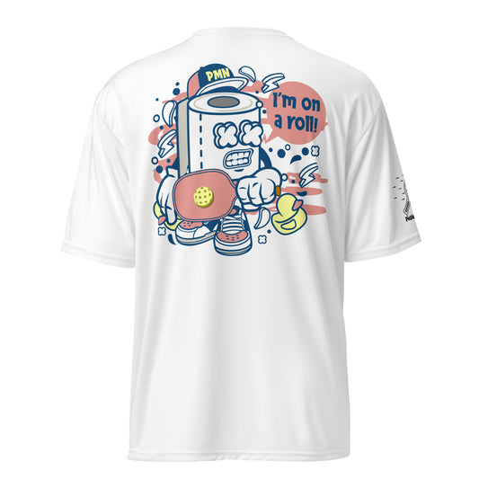 "I'm On A Roll" Unisex Performance Crew Neck T-Shirt